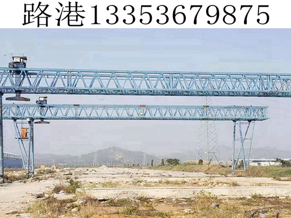 广东珠海集装箱龙门吊操作安全