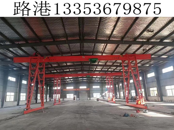 江苏无锡龙门吊主要部件的维护